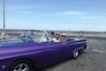 purple convertible cuba