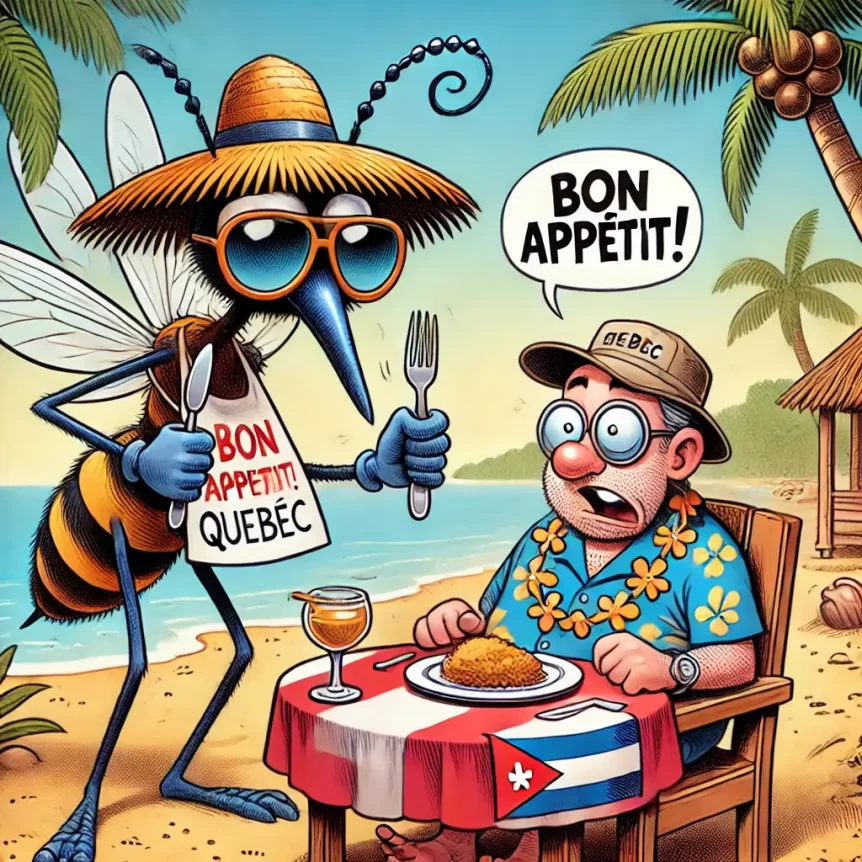 Plage cubaine paradisiaque illustrant un guide moustiques à Cuba pour des vacances sans piqûres